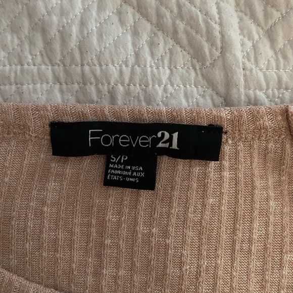 Peach Ribbed Sweater - Picture 5 of 5